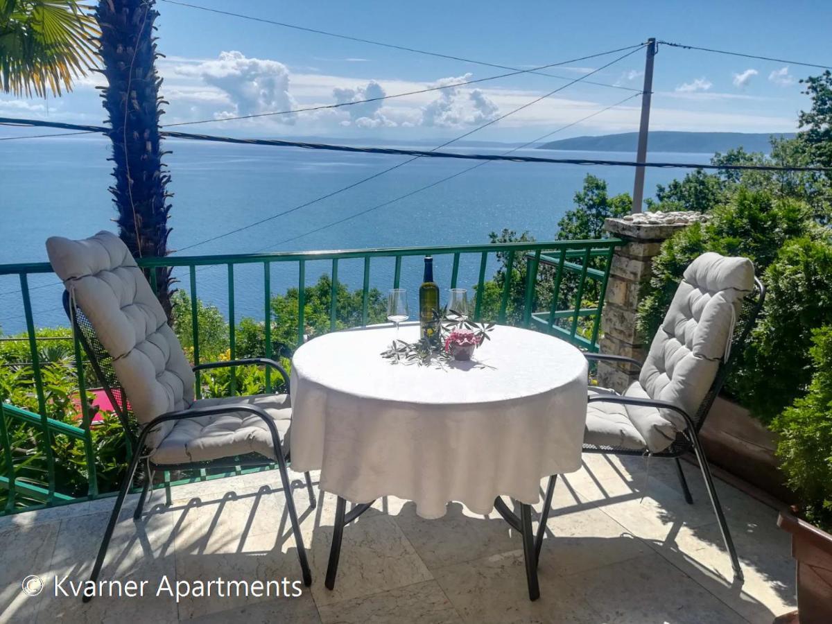 Kvarner Apartments II - Mošćenička Draga Exteriör bild