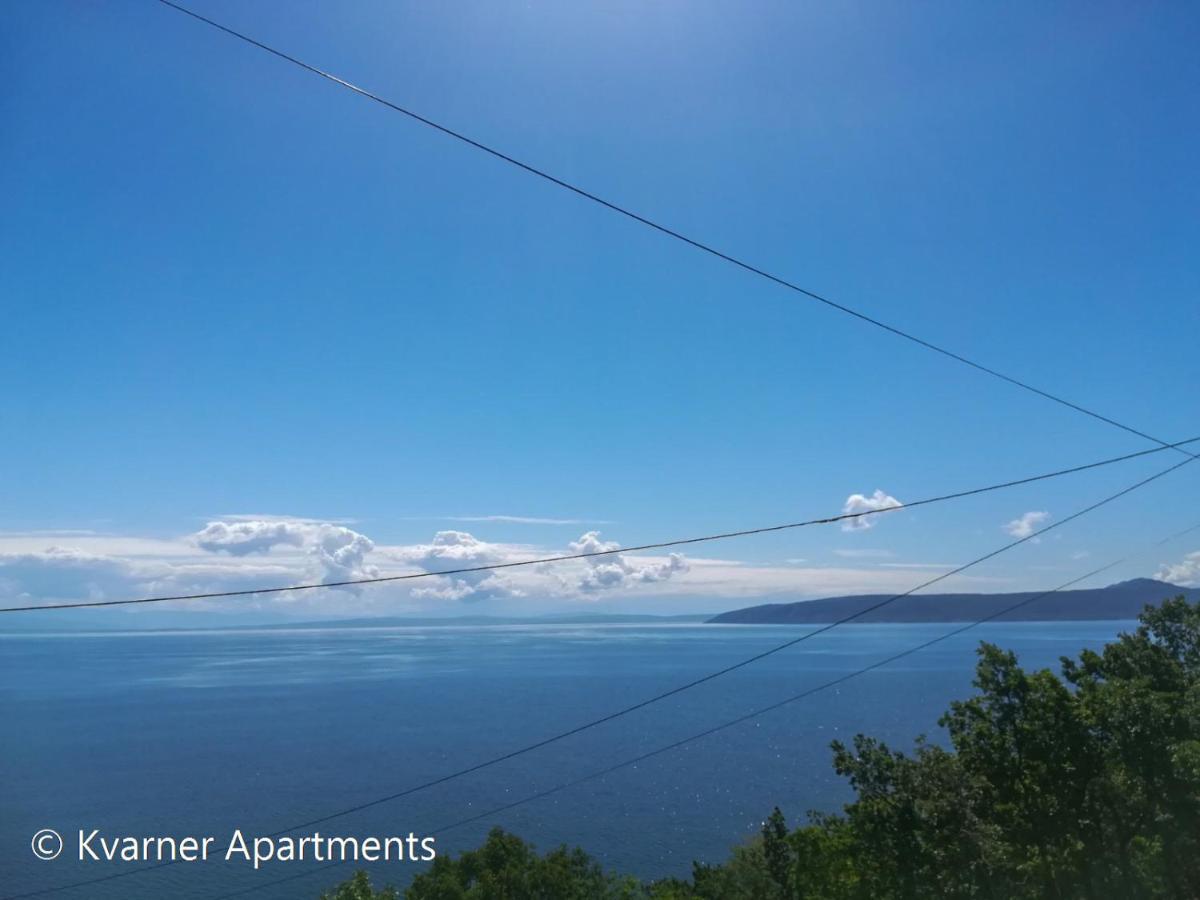 Kvarner Apartments II - Mošćenička Draga Exteriör bild