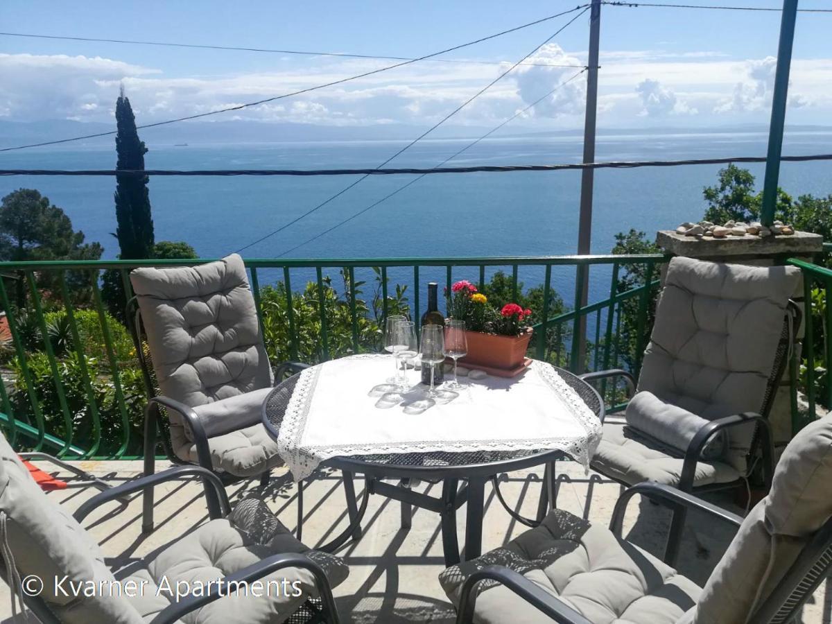 Kvarner Apartments II - Mošćenička Draga Exteriör bild