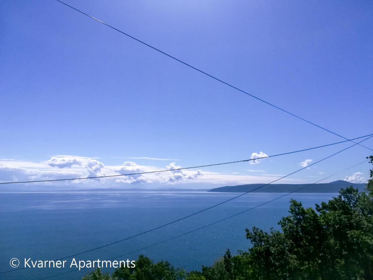Kvarner Apartments II - Mošćenička Draga Exteriör bild