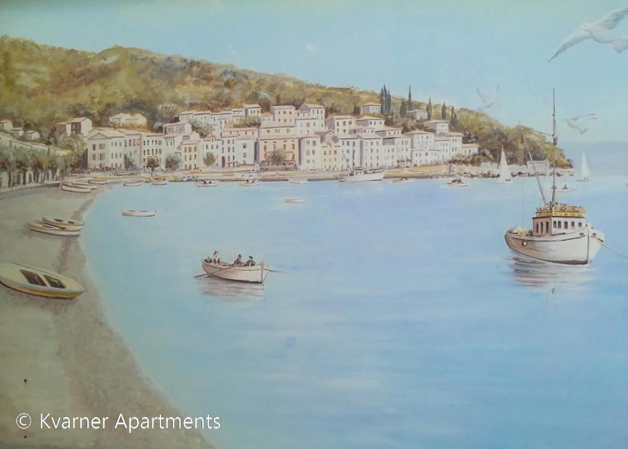 Kvarner Apartments II - Mošćenička Draga Exteriör bild